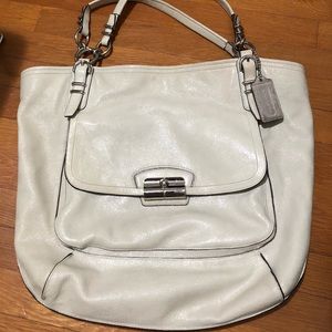 Coach KRISTIN Luminescent Pinnacle Leather Tote in XTRA LARGE